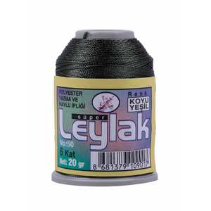 Leylak İğne Oyası İpi 20 G-Koyu Yeşil <b>Sewing</b> <b>Threads</b> - Product Image 1