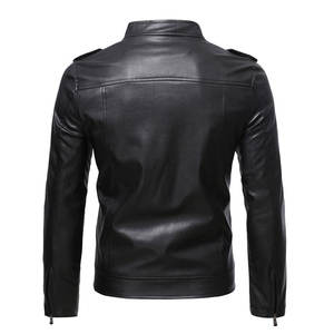 Chaqueta de Cuero Genuino de Alta Calidad, Chaquetas de Cuero de Diseñador para Hombre, Nueva Chaqueta de Cuero Personalizada para Hombre, Chaqueta de Estilo para Hombre - Product Image 2
