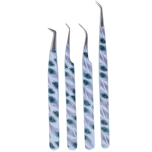 2024 nuevas pinzas de extensión de pestañas de Ángel de calidad profesional maquillaje impreso y herramientas Uso de belleza - Product Image 1