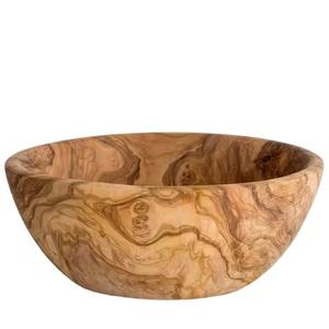 Wholesale <b>Large</b> Acacia Wooden Serving <b>Bowls</b> Set for Party Food <b>Salad</b> <b>bowl</b> Serving Elegant Wooden <b>Bowl</b> for Food Storage safe - Product Image 4