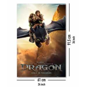 วิดีโอตัวอย่างภาพยนตร์แอนิเมชั่นเรื่อง 'วิธีการฝึกมังกร' สไตล์การออกแบบสมัยใหม่ - Product Image 2