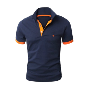 Polos personalizados para hombre, camisetas de algodón puro, logotipo impreso, camisetas de Golf Polo de talla grande de alta calidad - Product Image 3