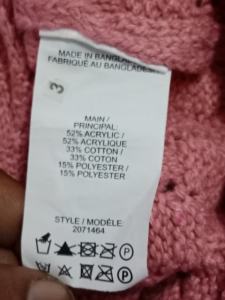 Hot Spring Casual Pullover Sweater Design Cardigan para mujer Moda de invierno de alta calidad de Bangladesh Últimas ventas calientes - Product Image 5