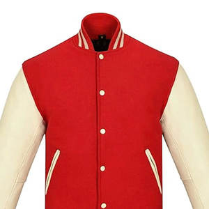 Chaqueta universitaria personalizada más vendida para hombre, ropa de calle a precio al por mayor con bordado único y chaquetas de hombre de calidad superior - Product Image 4