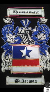 Patch en tissu non tissé en velours brodé fait main à coudre, motif Château Rouge, forme irrégulière, pour chapeau - Product Image 3