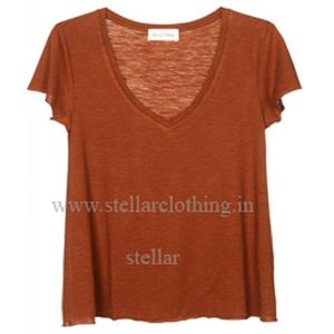 Factory Price Wholesale Sale 100% Pure Cotton Blend Breathable Round Neck Short Sleeve Luxury Women's Regular Fit T-<b>shirt</b> - Product Image 1