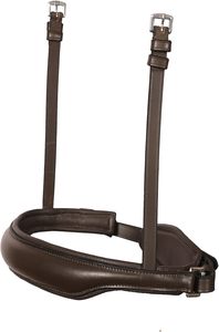 Équipement équestre pour l'entraînement à l'équitation Bride de cheval en cuir Style anglais Bride rembourrée avec bride de nez et frontal Double boucle - Product Image 4