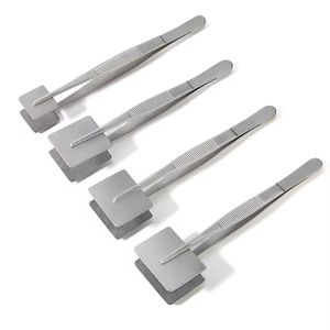 Fórceps de paleta quirúrgica, pinzas de paleta para muestras, instrumento médico reutilizable de acero inoxidable de alta calidad para el manejo de tejidos la - Product Image 2