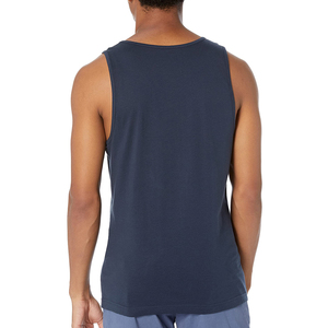 Débardeur de sport pour homme 2025 avec col rond sans manches respirant à séchage rapide été fitness coton fibre de bambou - Product Image 6