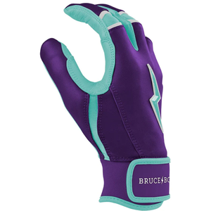 Bruce Bolt ชุดเดิมถุงมือสั้น-สีม่วง guantes de bateo de beisbol - Product Image 4