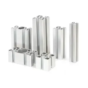 Aluminium Profielen Aluminium Extrusies Industriële Machine Legering Duurzame Aluminium Vorm Buis Gemaakt In Vietnam