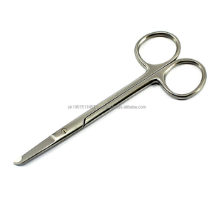 Ciseaux de retrait de suture Littauer, coupe-pointes à crochet de précision, outil médical manuel en acier inoxydable de qualité supérieure, OEM disponible, CE - Product Image 2