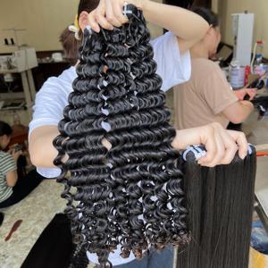 High Quality Vietnamese Pixie Curly Bundles Human <b>Hair</b> 100% Unprocessed No Tangle No Shedding With Wholesale Price - Product Image 1