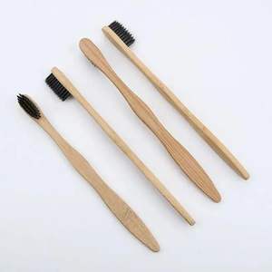 High Grade Premium Quality 100% Natural Eco-friendly Bamboo <b>Wooden</b> <b>Toothbrush</b> Wholesale Bulk Best Competitive Price - Product Image 1