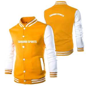Chaqueta de Béisbol Personalizada de Estilo Universitario para Hombre, Diseño Único, Chaquetas Varsity con Letras Personalizadas al por Mayor - Product Image 1