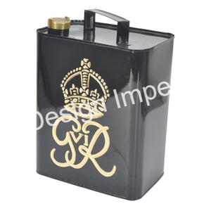 ER Royal Oil Can Conteneur de liquide en métal décoratif Peut vendre des canettes légères portables faciles à bas prix - Product Image 3