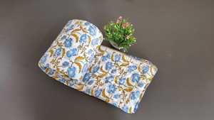 Colcha Razai de Algodón con Estampado Indio Cosida a Mano, Manta Cálida y Lujosa para Dormitorio - Product Image 5