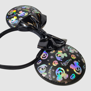 H.E.R ACCESORIOS Con licencia Disney Minnie Mouse Orejas Disfraz Diadema con lazo y orejas de personaje Lazo negro Edades 3 + - Product Image 6