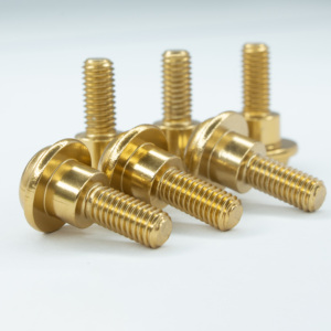 Boulons filtrants Touré en nylon Vis Tex Boulon à tête basse M4 M6 8.8 Filetage d'écrou SS304/316 jaune zinc acier au carbone Boulon à cône Moto - Product Image 1