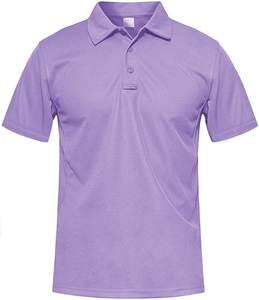 Camisetas de golf de talla grande para hombre con estampado de logotipo personalizado, camisetas de polo de algodón liso con bordado, estilo informal a cuadros, diseño personalizable - Product Image 1