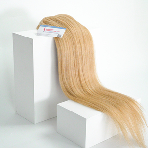 วิกผมคนสำหรับผิวด้านบนวิกผมยาวสีบลอนด์ฐานผ้าไหม - Product Image 6
