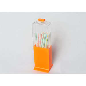 Portavasos Rectangular con Tapa, 25 Piezas, B2B - Product Image 1