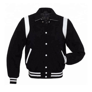 Veste universitaire confortable et respirante pour hommes Vêtements d'hiver Letterman personnalisés Vestes universitaires de couleur unie - Product Image 6