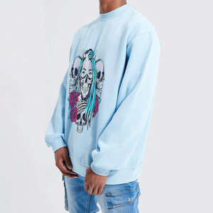 Conception d'impression personnalisée Streetwear élégant sweat chaud qualité supérieure hommes sweats hiver pulls décontractés pour hommes - Product Image 1