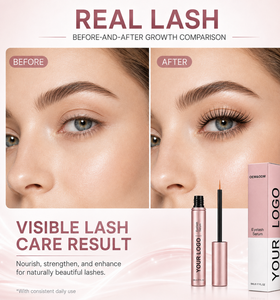 Sérum de croissance des cils transparent végétalien Aesphylash en marque blanche, rehausseur de cils OEM, formule naturelle pour des cils plus longs et plus épais - Product Image 4