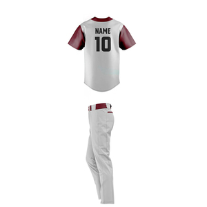 Uniforme de Béisbol de Alta Calidad para Hombre, Personalizado con Nombre de Equipo, Ropa Deportiva Transpirable, Servicio OEM 2026 - Product Image 2