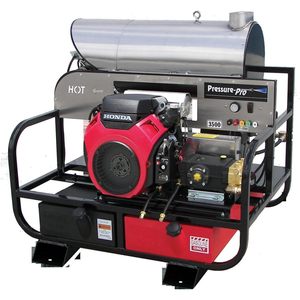 เครื่องฉีดน้ำแรงดันสูง BE Power Equipment 3500 PSI 8.5 GPM ใช้แก๊ส น้ำร้อนน้ำเย็น พร้อมเครื่องยนต์ฮอนด้า 688 ซีซี - Product Image 1
