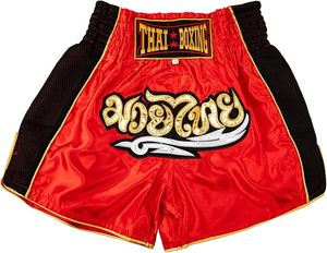 กางเกงขาสั้นมวยไทยแบบซับลิเมชันมาใหม่ชุดฝึกมวยไทยขาหน้า/หลังระบายอากาศได้ดีทนทาน - Product Image 3