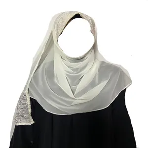 Factory Wholesale Face Cover Niqab Design Burqa Veil Hijab Muslim Islamic Abaya Unique Style Origin in India CYM Women Autumn