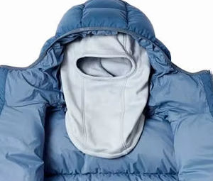 Veste polaire de haute qualité personnalisée OEM pour hommes, manteau coupe-vent d'hiver chaud avec capuche Street Style Patchwork Design - Product Image 6