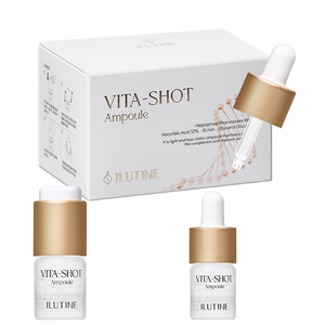 Ampolla Iluminadora con Vitamina C para Tono Desigual y Luminosidad, Absorción Rápida para Hombres y Mujeres, 2 Semanas - Product Image 1