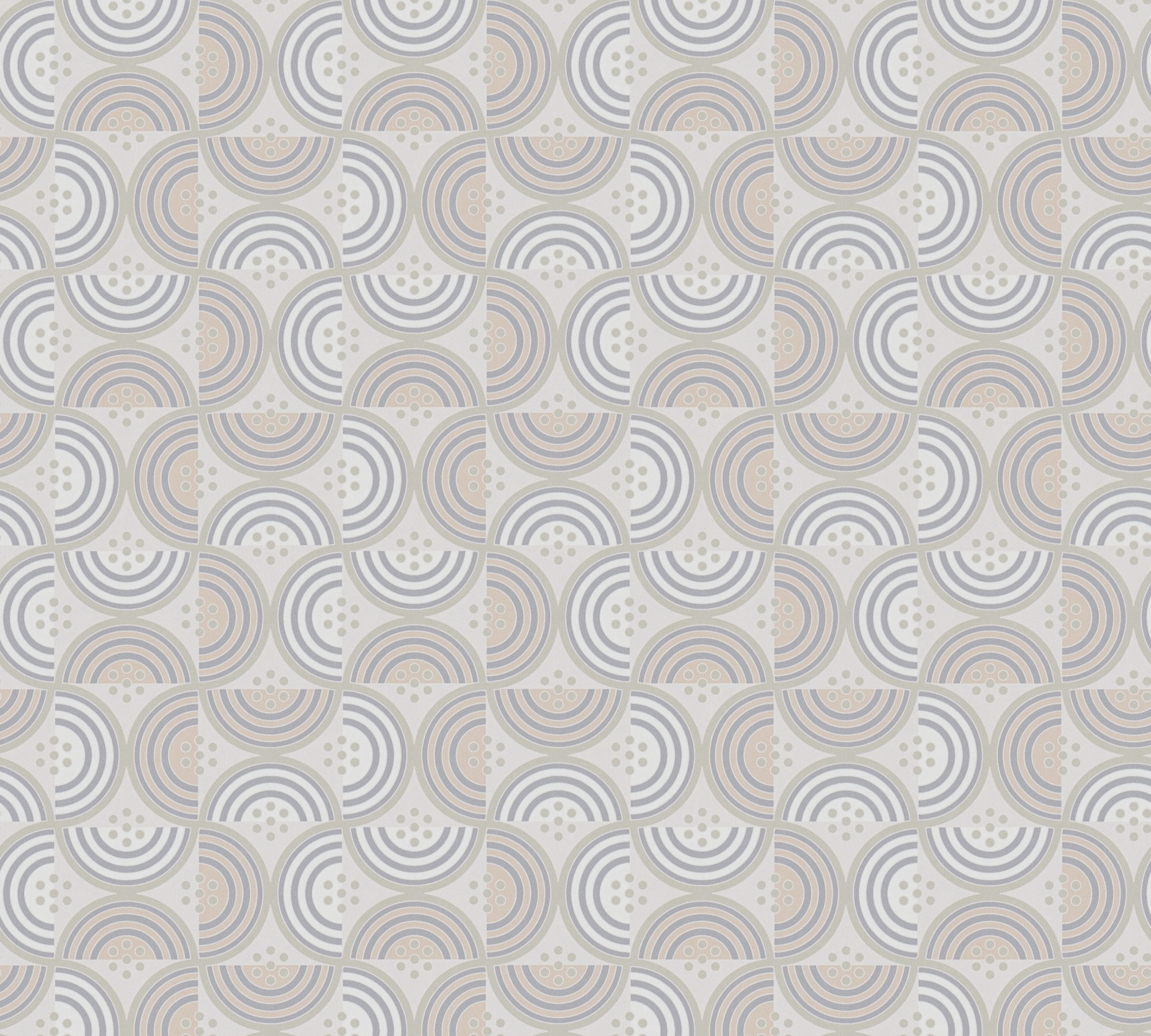 cream blue orange green