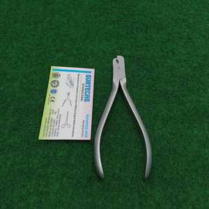 Surtechs 14.5 cm Pince d'orthodontie et de prothèse en acier inoxydable Source d'alimentation manuelle avec fermoir adhérent Caractéristique de flexion - Product Image 1