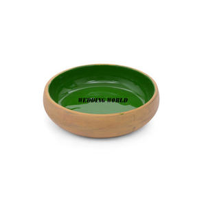 Classique Élégant À La Main Designer En Bois Chocolat Bol Top Vente En Gros Décoratif Doux Bol avec La Dernière Conception - Product Image 6