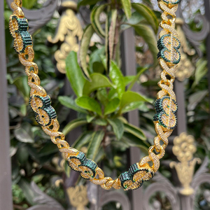 Adornado Sparkling Leb Grown Diamonds 925 Sterling Silver Hip Hop Chain Mejora tu apariencia Fiestas Regalo perfecto Cuerpo - Product Image 5