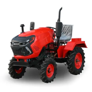 12HP 15HP 16HP 18HP 20HP petit tracteur à main mini ferme mini charrue disque double lame marche tracteur en porcelaine rouge