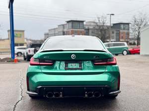 รถบีเอ็มดับเบิลยู เอ็ม3 คอมเพทิชั่น xDrive AWD ปี 2023 สีเขียวพิเศษ มือสอง พร้อมหลังคาซันรูฟ สตาร์ทเครื่องยนต์จากระยะไกล เบาะหนัง ล้อแม็กซ์ ระบบนำทาง - Product Image 4