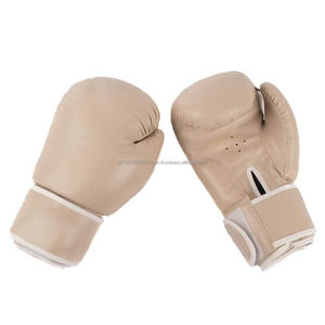 ถุงมือชกมวย MMA ระดับมืออาชีพ ระบายอากาศได้ดี กันน้ำ หนัง PU แบบผูกเชือก สำหรับฝึกซ้อมซานด้า - Product Image 1
