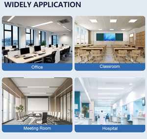 Paneles <span class=keywords><strong>LED</strong></span> Lineales Empotrados Delgados de 10-<span class=keywords><strong>40W</strong></span> 2/4FT, Iluminación Interior, Directo de Fábrica - Product Image 6