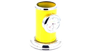 Reloj de escritorio de metal moderno más demandado con soporte para bolígrafos perfecto para oficinas profesionales o regalos ejecutivos disponibles para la venta - Product Image 2
