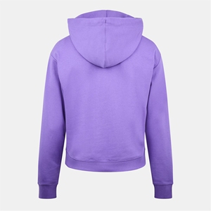 Sudadera con Capucha para Mujer, Estilo Lavado Ácido, Ecológica, Lisa, Informal, Holgada, de Manga Larga, de Algodón y Felpa, Personalizable - Product Image 5