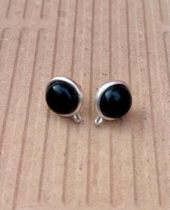 925 Sterling Silver <b>Black</b> <b>Onyx</b> <b>Earring</b> , Women Beautiful <b>Earring</b> . - Product Image 3
