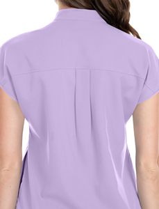 Cómodo juego de uniformes médicos con logotipo personalizado para hombres y mujeres, uniforme accesorio para Hospital, enfermera, trabajo dental de salón de belleza - Product Image 5