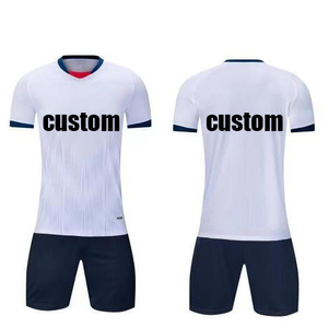 Uniformes Deportivos de Punto Personalizados con Logotipo, Camisetas de Fútbol al Por Mayor, Conjuntos de Camisetas de Fútbol 100% Poliéster - Product Image 2