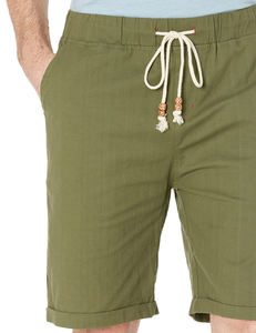 Pantalones cortos casuales para hombre Precio barato Material de algodón Transpirable Ajuste cómodo Ideal para deportes al aire libre Gimnasio y uso diario - Product Image 3