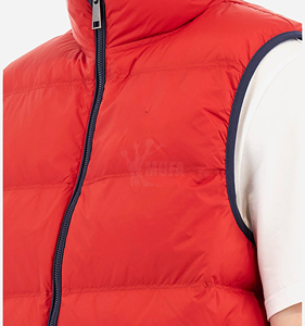 Custom Men's <b>Lightweight</b> Quilted Polyester Windbreaker Jacket Breathable Winter Outer Wear Stand Collar Zipper Anti-Wrinkle - Product Image 3